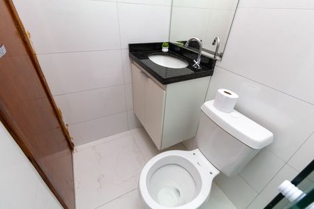 Banheiro Social de apartamento à venda com 2 quartos, 35m² em Chácara Califórnia, São Paulo