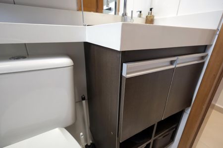 Apartamento à venda com 100m², 2 quartos e 1 vagaBanheiro Social