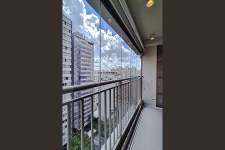 Apartamento para alugar com 37m², 1 quarto e sem vagaVaranda