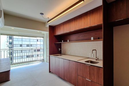 Sala/Cozinha de apartamento à venda com 1 quarto, 37m² em Perdizes, São Paulo
