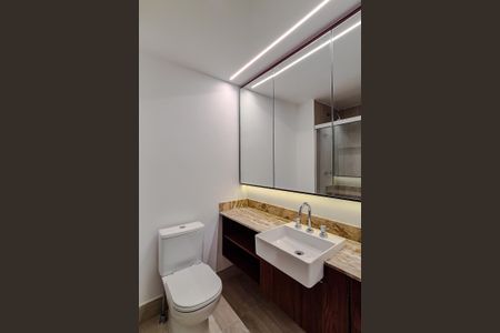 Apartamento para alugar com 37m², 1 quarto e sem vagaBanheiro da Suíte