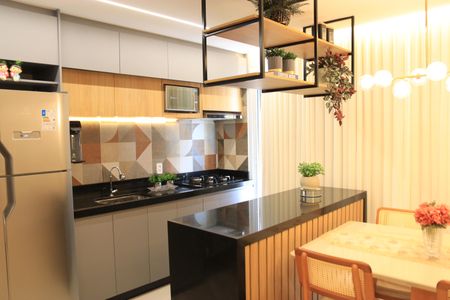 Apartamento para alugar com 57m², 2 quartos e 1 vagaCozinha e Área de Serviço