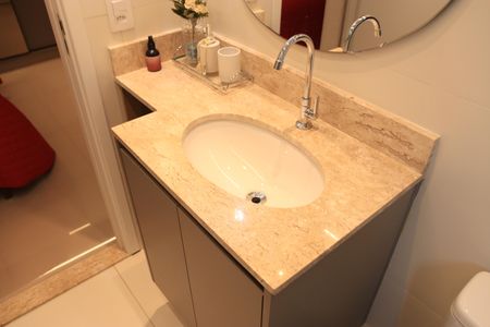 Apartamento para alugar com 57m², 2 quartos e 1 vagaBanheiro da Suíte