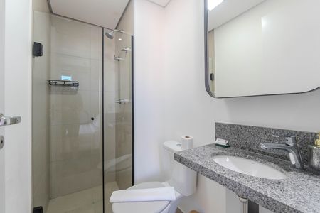 Studio para alugar com 21m², 1 quarto e sem vaga Studio para alugar com 21m², 1 quarto e sem vagaBanheiro