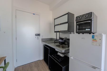 Studio para alugar com 21m², 1 quarto e sem vaga Studio para alugar com 21m², 1 quarto e sem vagaCozinha