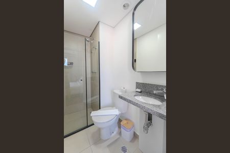 Studio para alugar com 21m², 1 quarto e sem vaga Studio para alugar com 21m², 1 quarto e sem vagaBanheiro