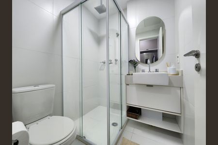 Studio para alugar com 26m², 1 quarto e sem vaga Studio para alugar com 26m², 1 quarto e sem vagaBanheiro