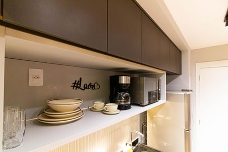 Studio para alugar com 25m², 1 quarto e sem vagaCozinha