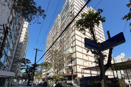Fachada de apartamento para alugar com 2 quartos, 112m² em Gonzaga, Santos