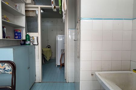 Área de Serviço de apartamento para alugar com 2 quartos, 112m² em Gonzaga, Santos