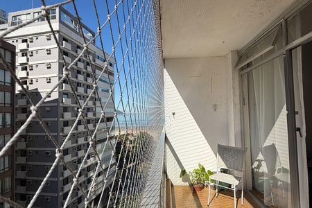 Varanda da Sala de apartamento para alugar com 2 quartos, 112m² em Gonzaga, Santos