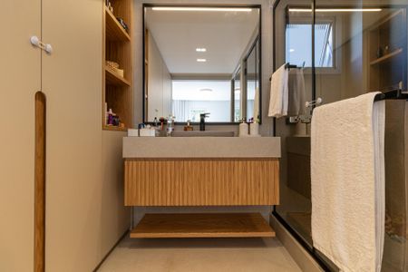 Apartamento à venda com 114m², 3 quartos e 1 vagaBanheiro da Suíte