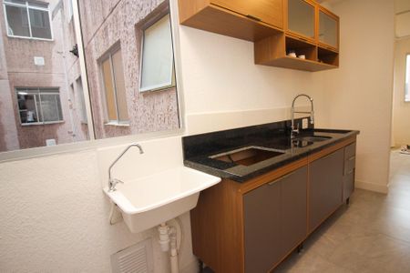 Casa de condomínio à venda com 40m², 2 quartos e 1 vaga Casa de condomínio à venda com 40m², 2 quartos e 1 vagaCozinha e Área de Serviço