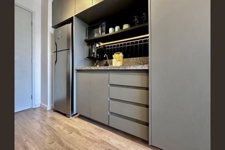 Studio à venda com 26m², 1 quarto e sem vagaCozinha