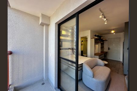 Studio à venda com 26m², 1 quarto e sem vagaSacada