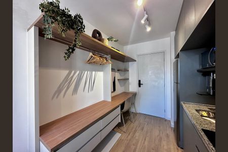 Studio à venda com 26m², 1 quarto e sem vagaCozinha