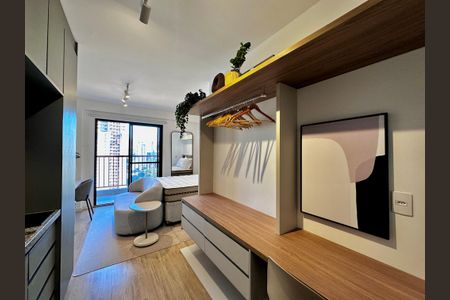 Studio à venda com 26m², 1 quarto e sem vagaCozinha