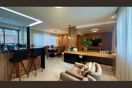 Apartamento à venda com 130m², 4 quartos e 3 vagasSala