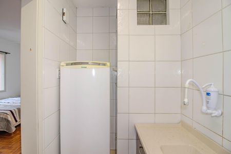 Studio à venda com 29m², 1 quarto e sem vagaCozinha