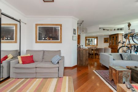 Sala de apartamento à venda com 3 quartos, 140m² em Brooklin, São Paulo