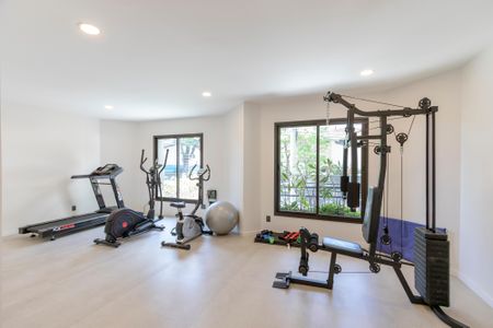 Apartamento à venda com 140m², 3 quartos e 2 vagasÁrea comum - Academia