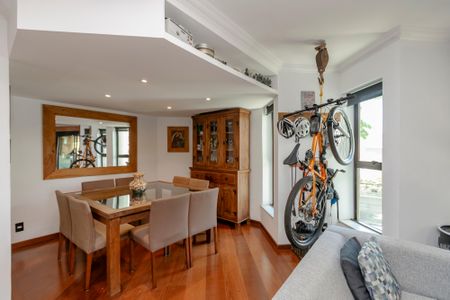 Sala de apartamento à venda com 3 quartos, 140m² em Brooklin, São Paulo