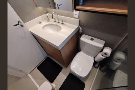 Apartamento para alugar com 55m², 2 quartos e 1 vagaBanheiro Social