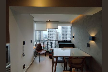 Varanda da Sala de apartamento para alugar com 2 quartos, 55m² em Vila Nair, São Paulo