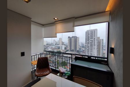 Varanda da Sala de apartamento para alugar com 2 quartos, 55m² em Vila Nair, São Paulo