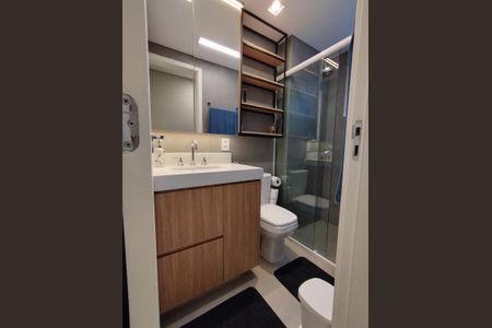 Apartamento para alugar com 55m², 2 quartos e 1 vagaBanheiro Social