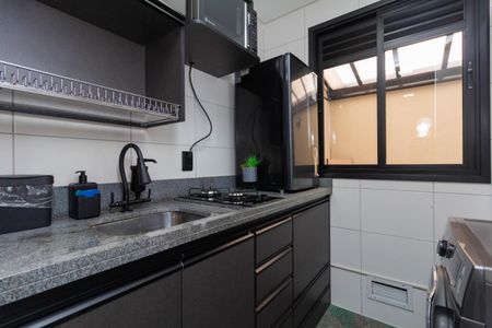 Apartamento para alugar com 45m², 1 quarto e sem vagaCozinha e Área de Serviço