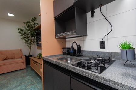 Apartamento para alugar com 45m², 1 quarto e sem vagaCozinha e Área de Serviço