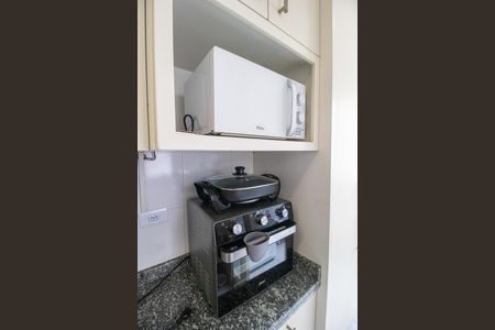 Apartamento para alugar com 130m², 2 quartos e 1 vagaDetalhe da cozinha