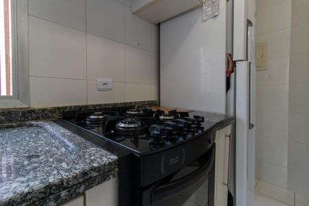 Apartamento para alugar com 130m², 2 quartos e 1 vagaDetalhe da cozinha