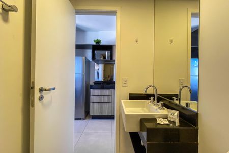 Studio à venda com 16m², 1 quarto e sem vaga Studio à venda com 16m², 1 quarto e sem vagaBanheiro