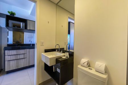 Studio à venda com 16m², 1 quarto e sem vaga Studio à venda com 16m², 1 quarto e sem vagaBanheiro