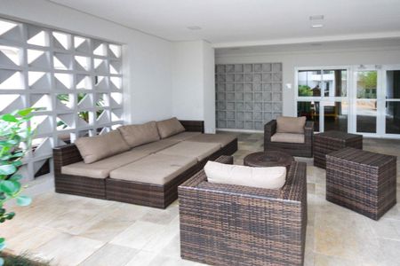 Apartamento à venda com 38m², 2 quartos e 1 vagaÁrea comum - Área de descanso