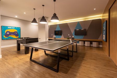 Apartamento para alugar com 67m², 2 quartos e 1 vaga Apartamento para alugar com 67m², 2 quartos e 1 vagaÁrea comum - Salão de Jogos