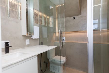Studio para alugar com 39m², 1 quarto e sem vaga Studio para alugar com 39m², 1 quarto e sem vagaBanheiro