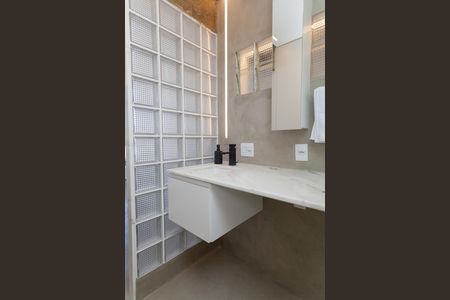 Studio para alugar com 39m², 1 quarto e sem vaga Studio para alugar com 39m², 1 quarto e sem vagaBanheiro