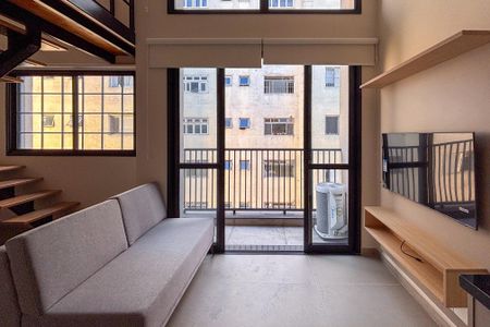 Studio para alugar com 45m², 1 quarto e sem vagaSala