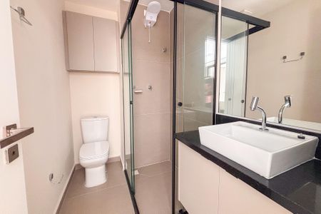 Studio para alugar com 45m², 1 quarto e sem vagaBanheiro