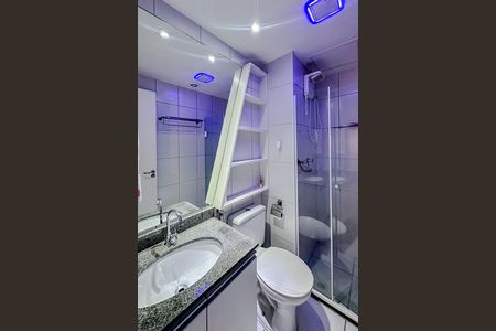 Apartamento para alugar com 32m², 1 quarto e sem vagaBanheiro da Suíte