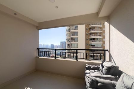 Studio para alugar com 30m², 1 quarto e sem vagaVaranda