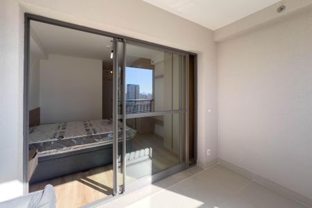 Studio para alugar com 30m², 1 quarto e sem vagaVaranda