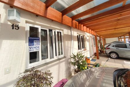 Casa de condomínio à venda com 94m², 2 quartos e 1 vagaPlaca