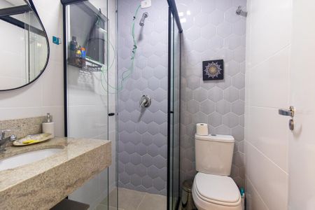 Casa de condomínio para alugar com 80m², 2 quartos e 1 vaga Casa de condomínio para alugar com 80m², 2 quartos e 1 vagaBanheiro Social
