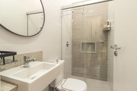 Casa de condomínio para alugar com 80m², 2 quartos e 1 vaga Casa de condomínio para alugar com 80m², 2 quartos e 1 vagaBanheiro da Suíte
