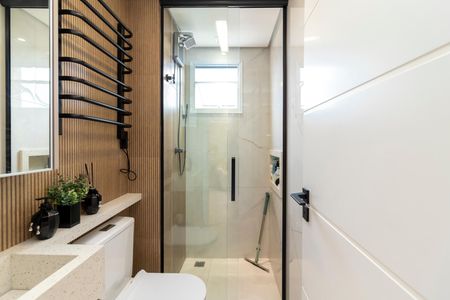 Apartamento à venda com 52m², 2 quartos e 1 vaga Apartamento à venda com 52m², 2 quartos e 1 vagaBanheiro