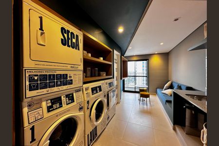 Apartamento para alugar com 26m², 0 quarto e sem vagaÁrea comum - Lavanderia